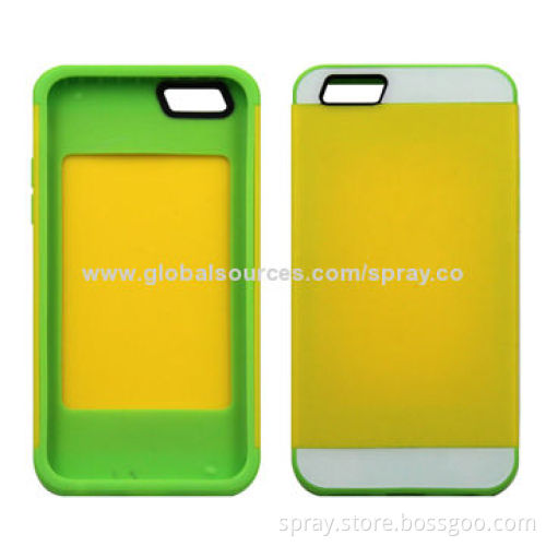 Multiple Layer Protection High Impact Hybrid Armor Case for iPhone, Include Card Slot Inside
